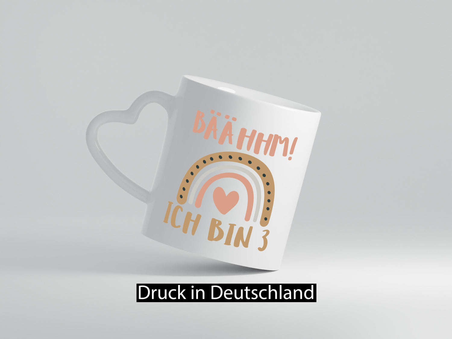 Bäähhm ich bin 3 | 3. Geburtstag Jährige Humor Geschenkidee Tasse