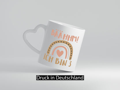 Bäähhm ich bin 3 | 3. Geburtstag Jährige Humor Geschenkidee Tasse
