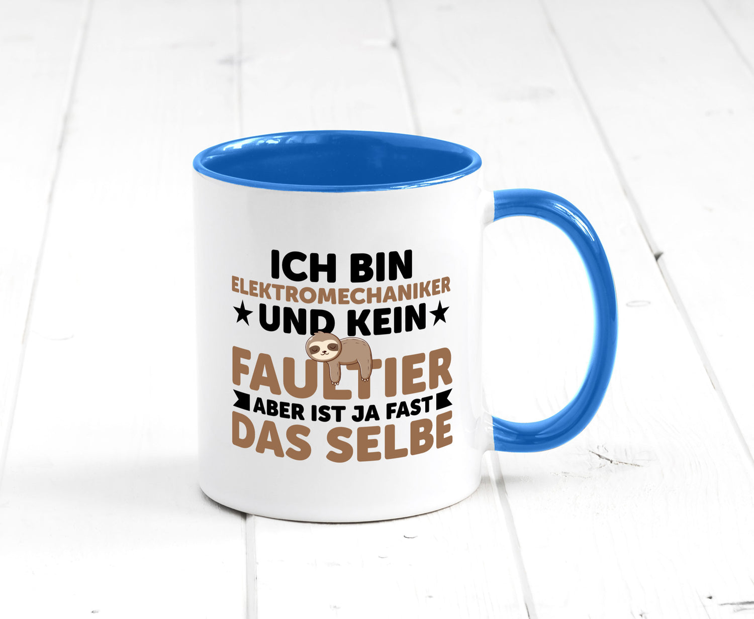 Ich bin kein Faultier: Elektromechaniker | Mechaniker Geschenkidee