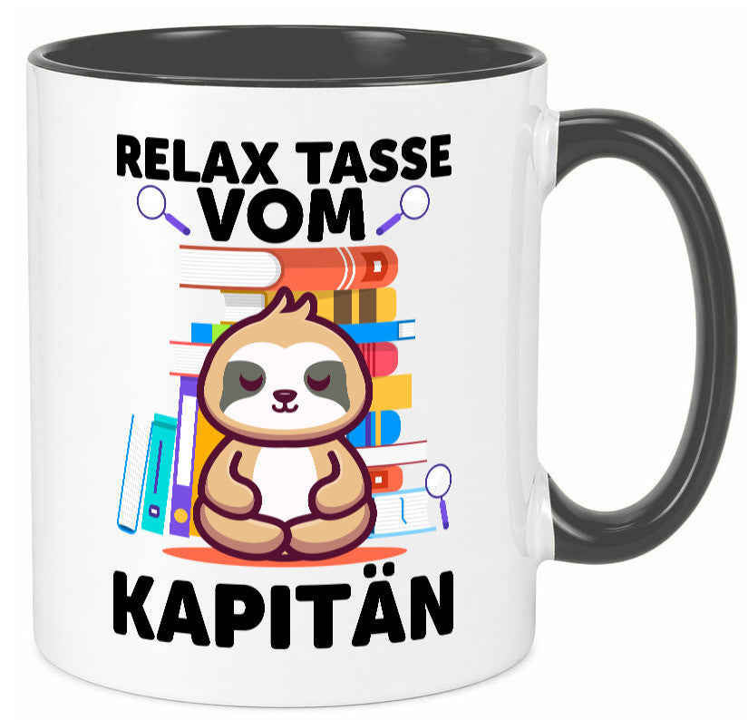 Relax Tasse: Kapitän | Schiffskapitän Schiff Geschenk Humor Geschenkidee