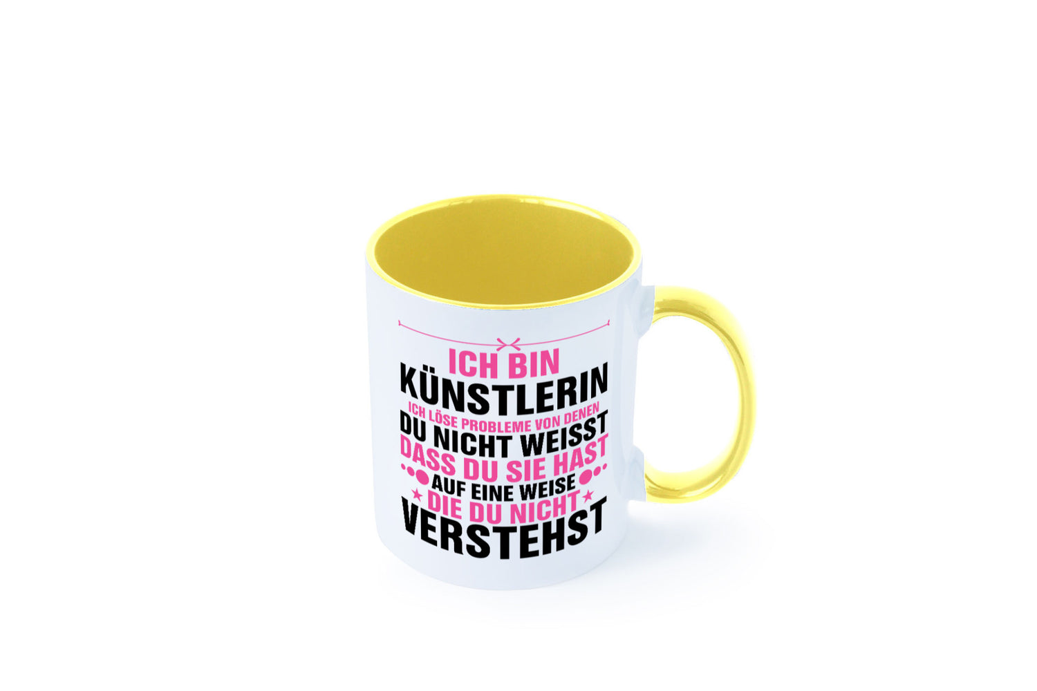 Löse Probleme: Künstlerin | Kunst v2 Geschenkidee Humor Tasse