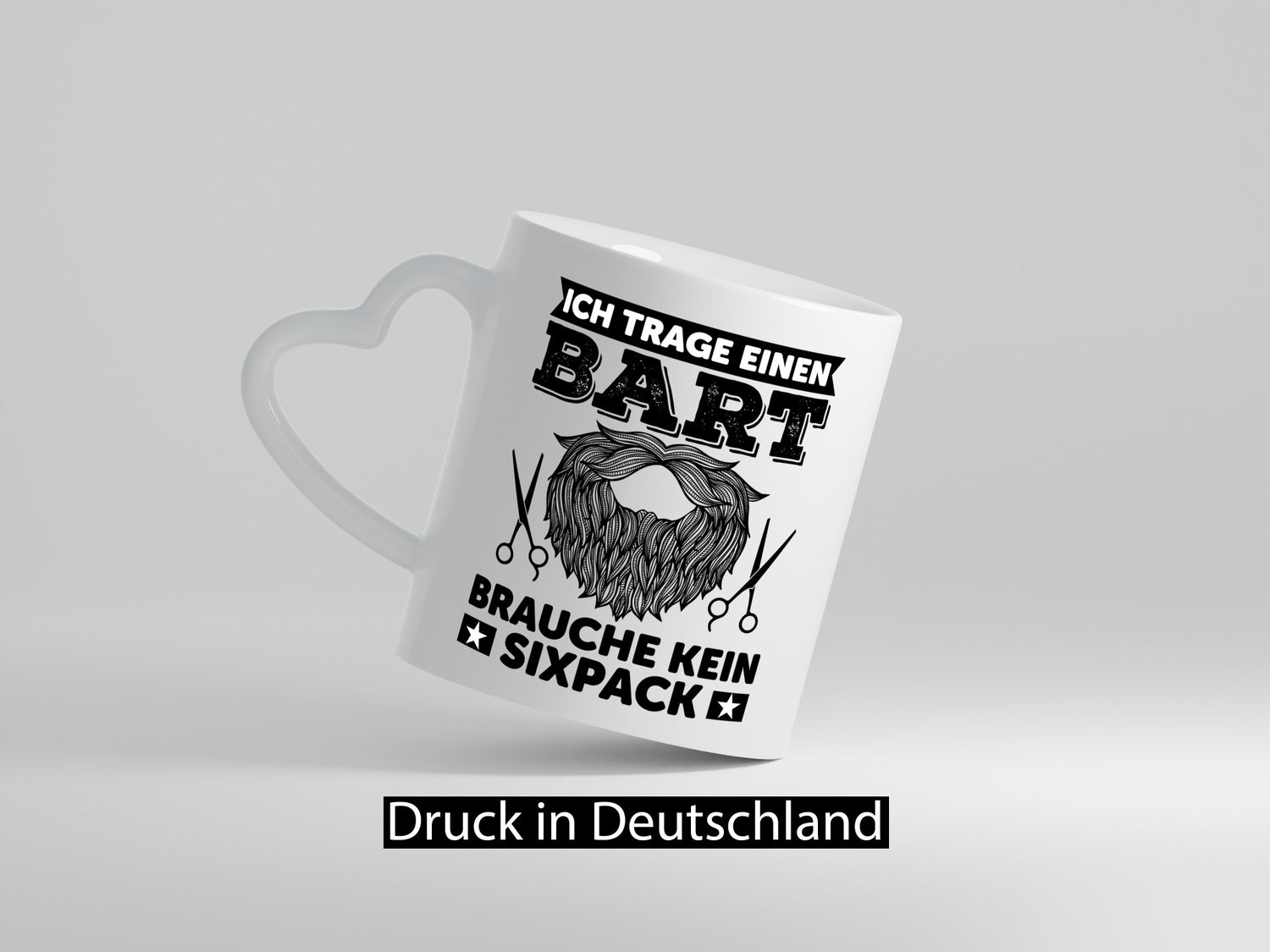 Ich trage einen Bart | Bartträger Tasse Männer Humor Geschenkidee