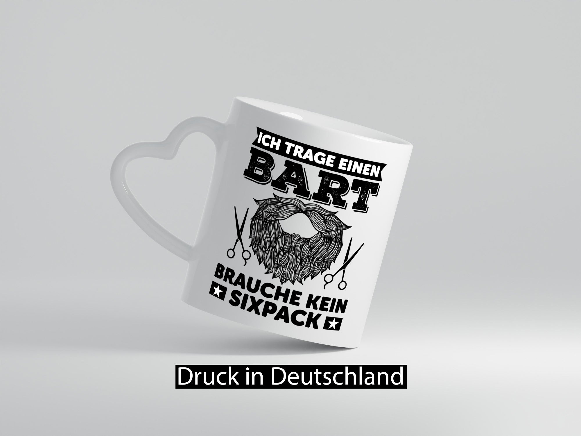 Ich trage einen Bart | Bartträger Tasse Männer Humor Geschenkidee