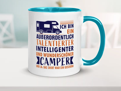 Talentierter | Intelligenter Wunderschöner Camper lustiger Spruch Geschenk