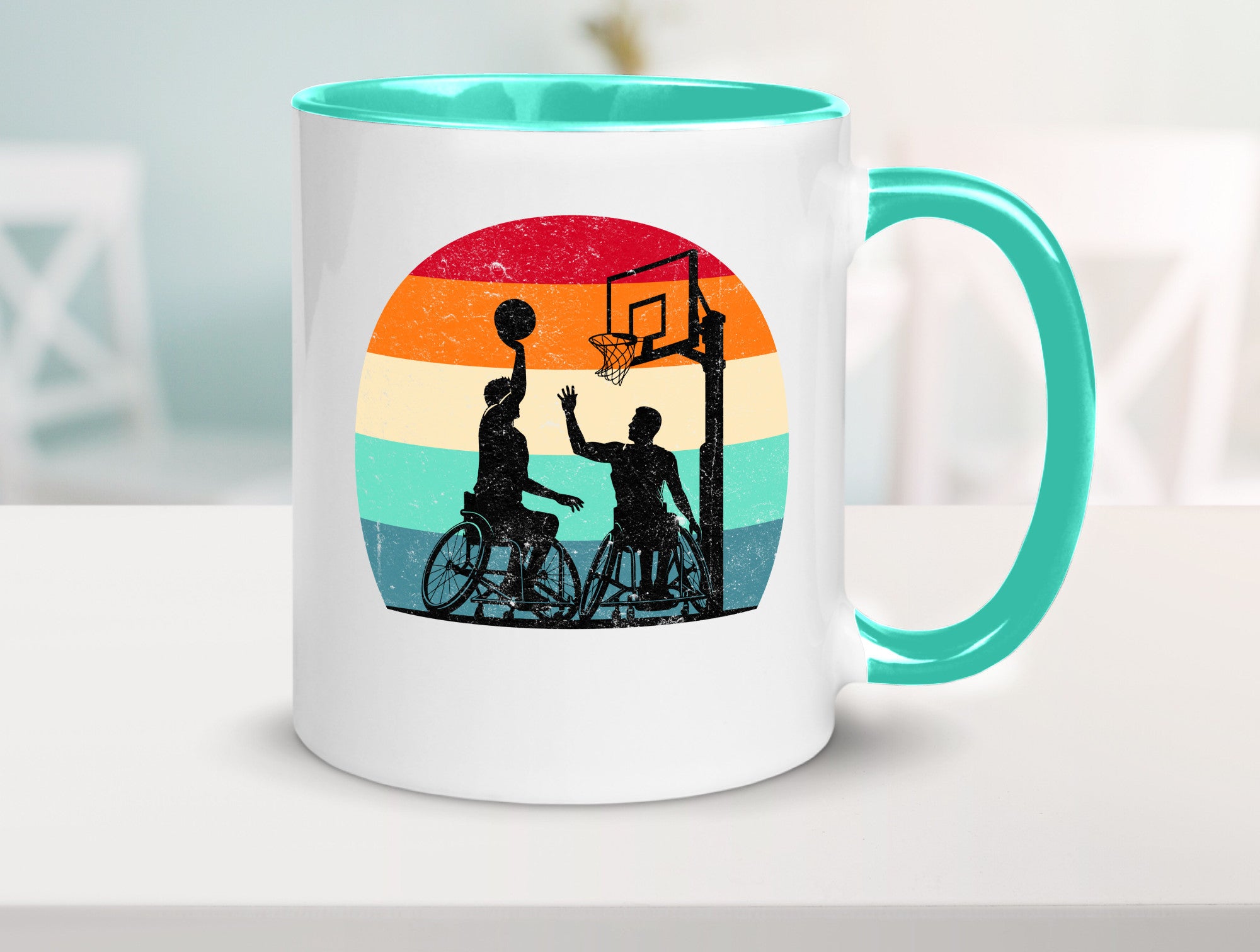 Rollstuhl Baskeball | Baskeballspieler Sport lustiger Spruch Geschenk Humor