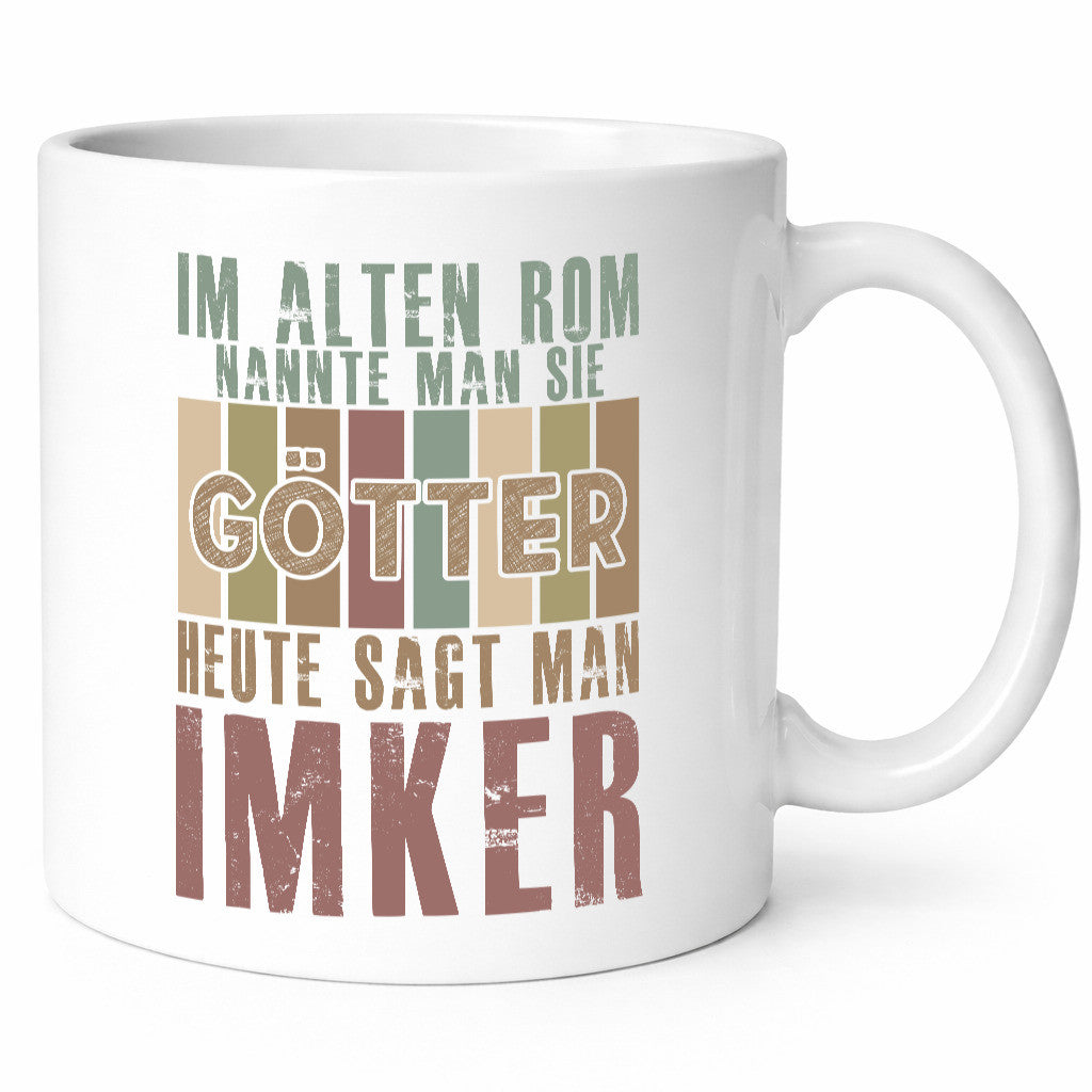 Heute sagt man: Imker | Imkerei lustiger Spruch Geschenk Humor Geschenkidee