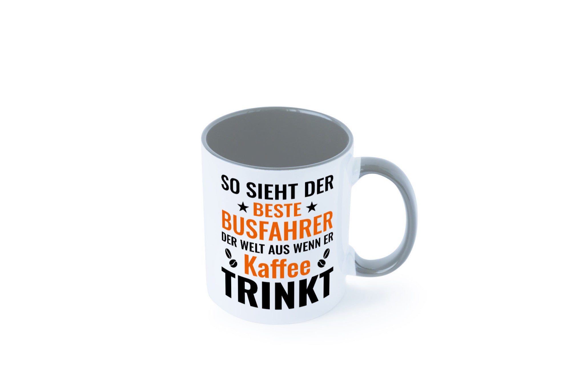 Kaffee trinkt: Busfahrer | Berufsfahrer Fahrer Geschenk Arbeit Kollegen Büro
