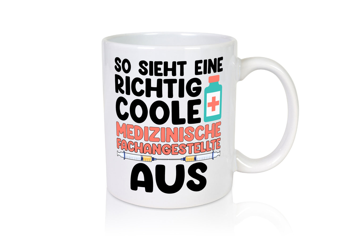 Coole Medezinsche Fachangestellte | Arzthelferin Geschenkidee Humor Tasse