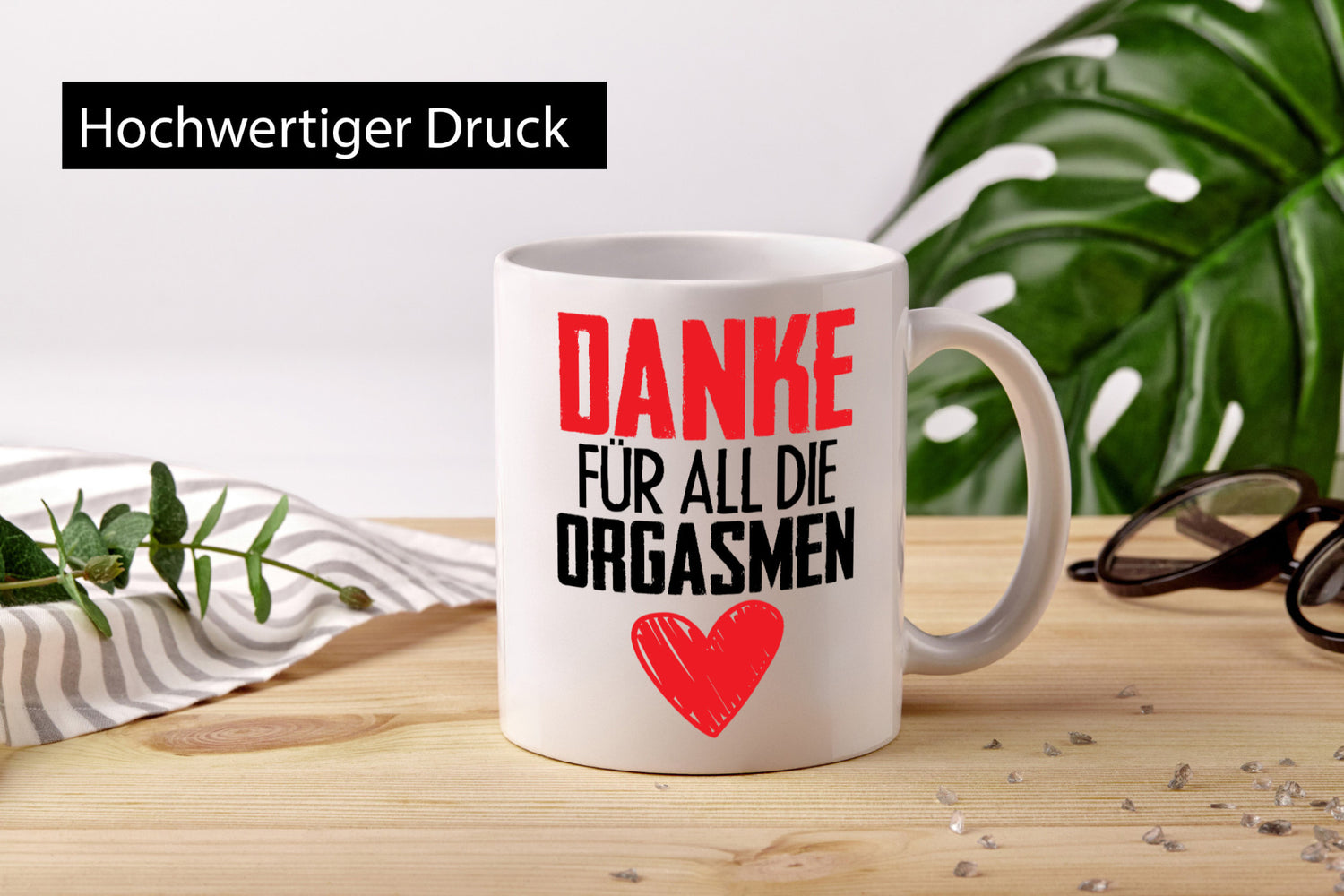 Orgasmus Tasse Geschenkidee Humor