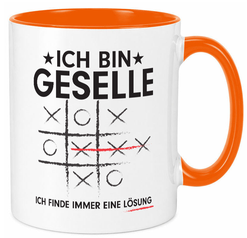 Löse Probleme: Geselle | Handwerker Humor Geschenkidee Tasse