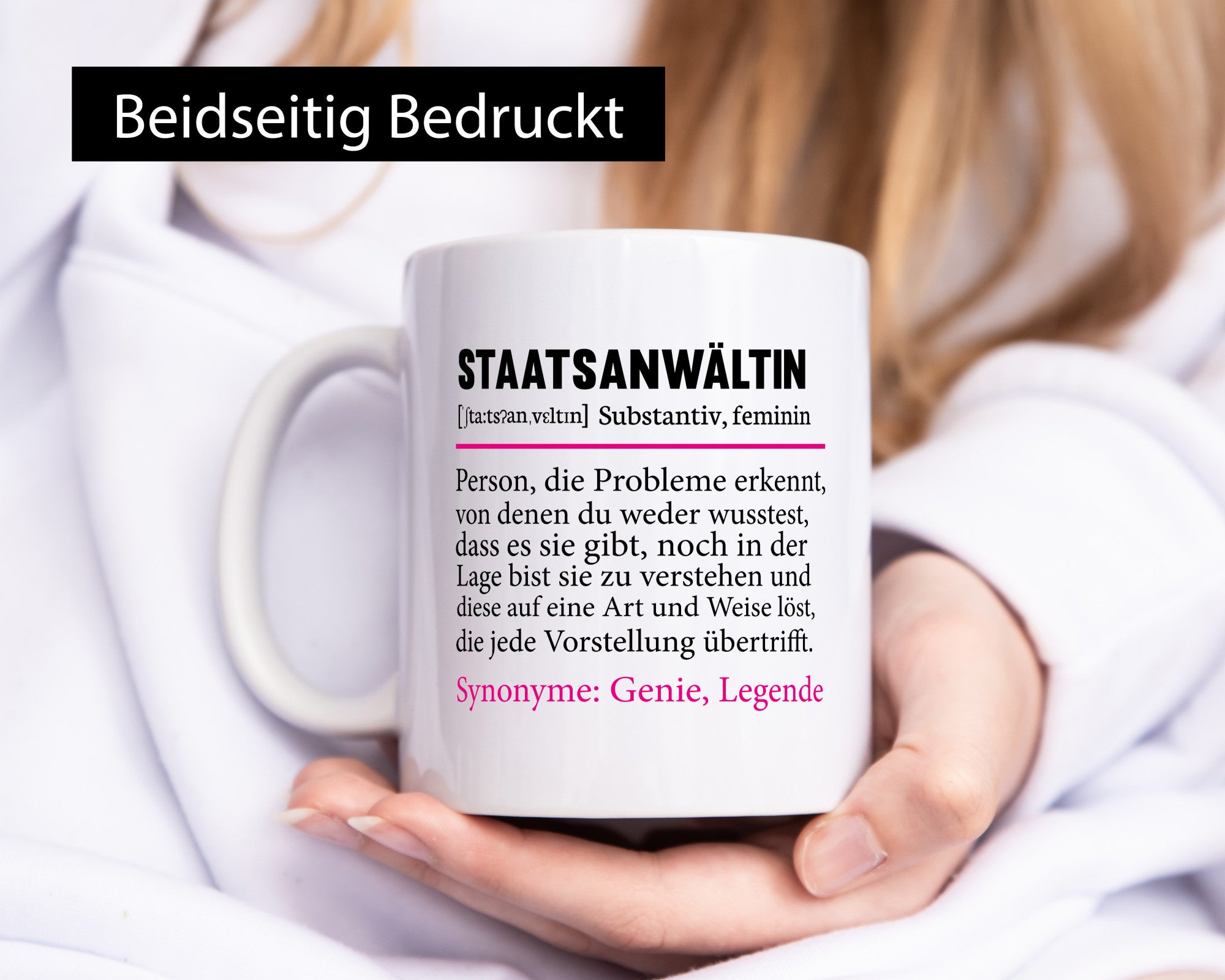Staatsanwältin | Spruch Anwältin Humor lustig Geschenkidee Geschenk Tasse