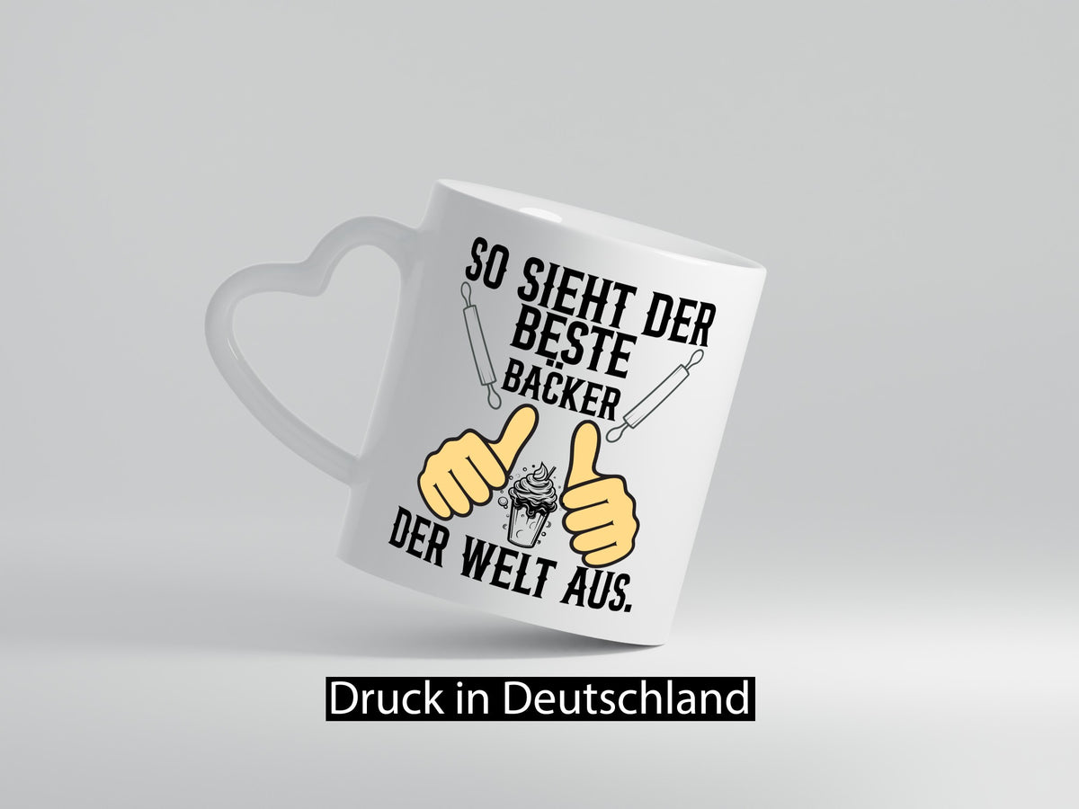So sieht der beste Bäcker Welt aus | Meister Humor Geschenkidee Tasse