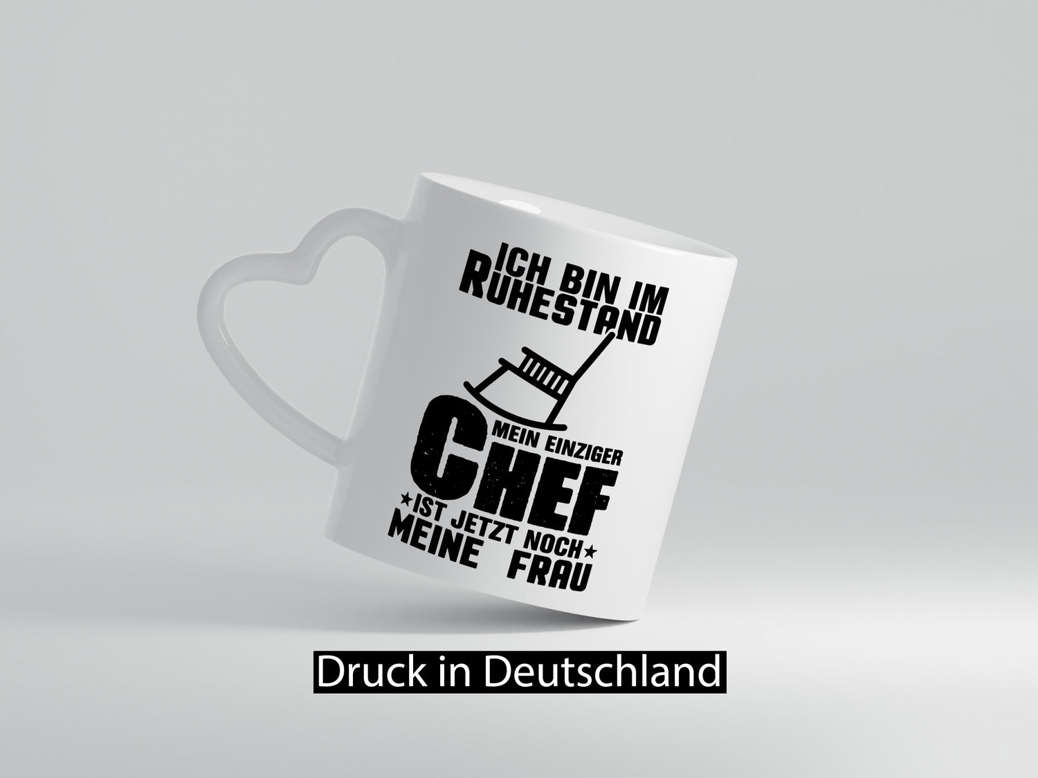 Ich bin im Ruhestand lustig Jubiläum Geschenk Tasse