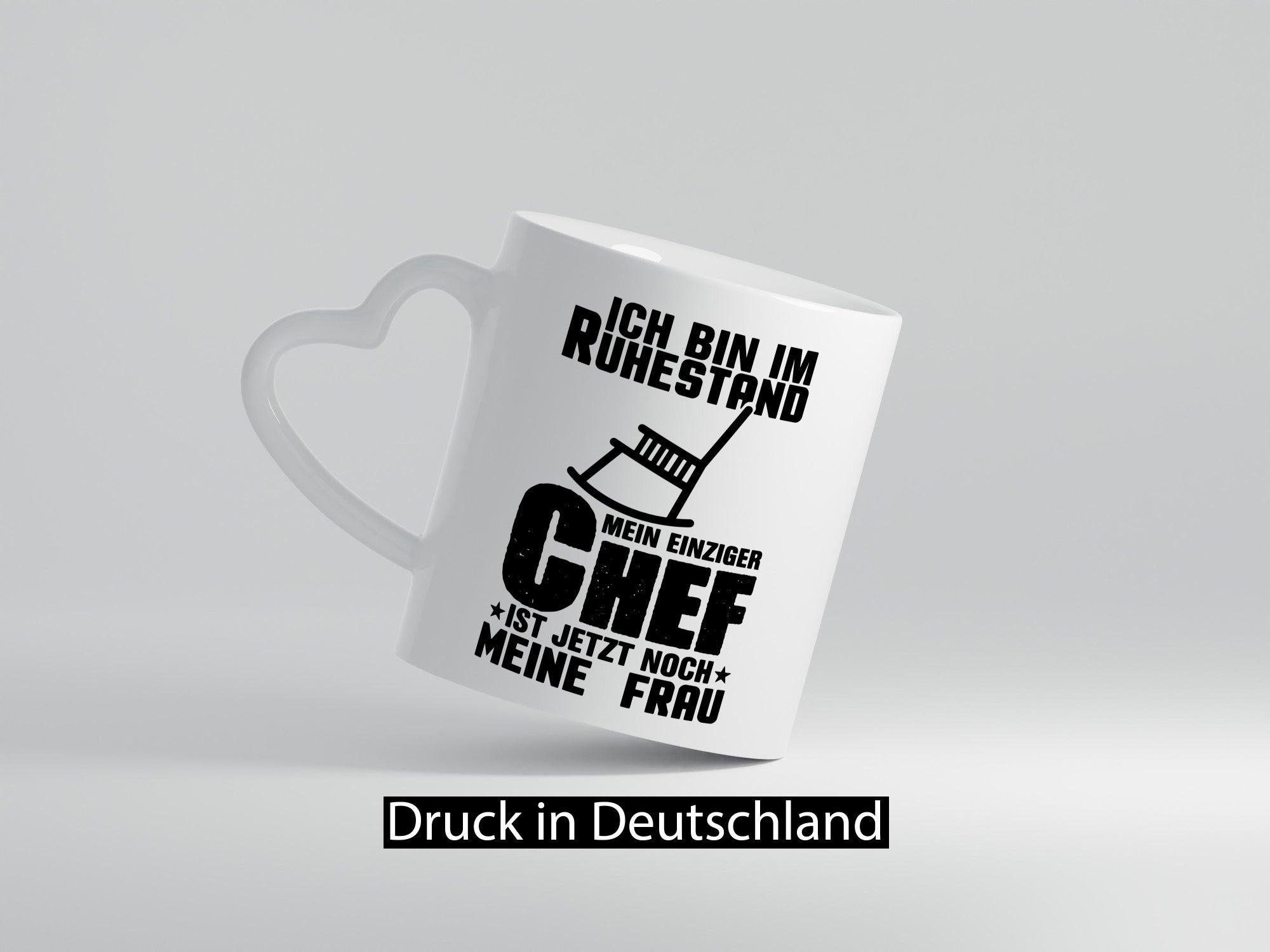 Ich bin im Ruhestand lustig Jubiläum Geschenk Tasse