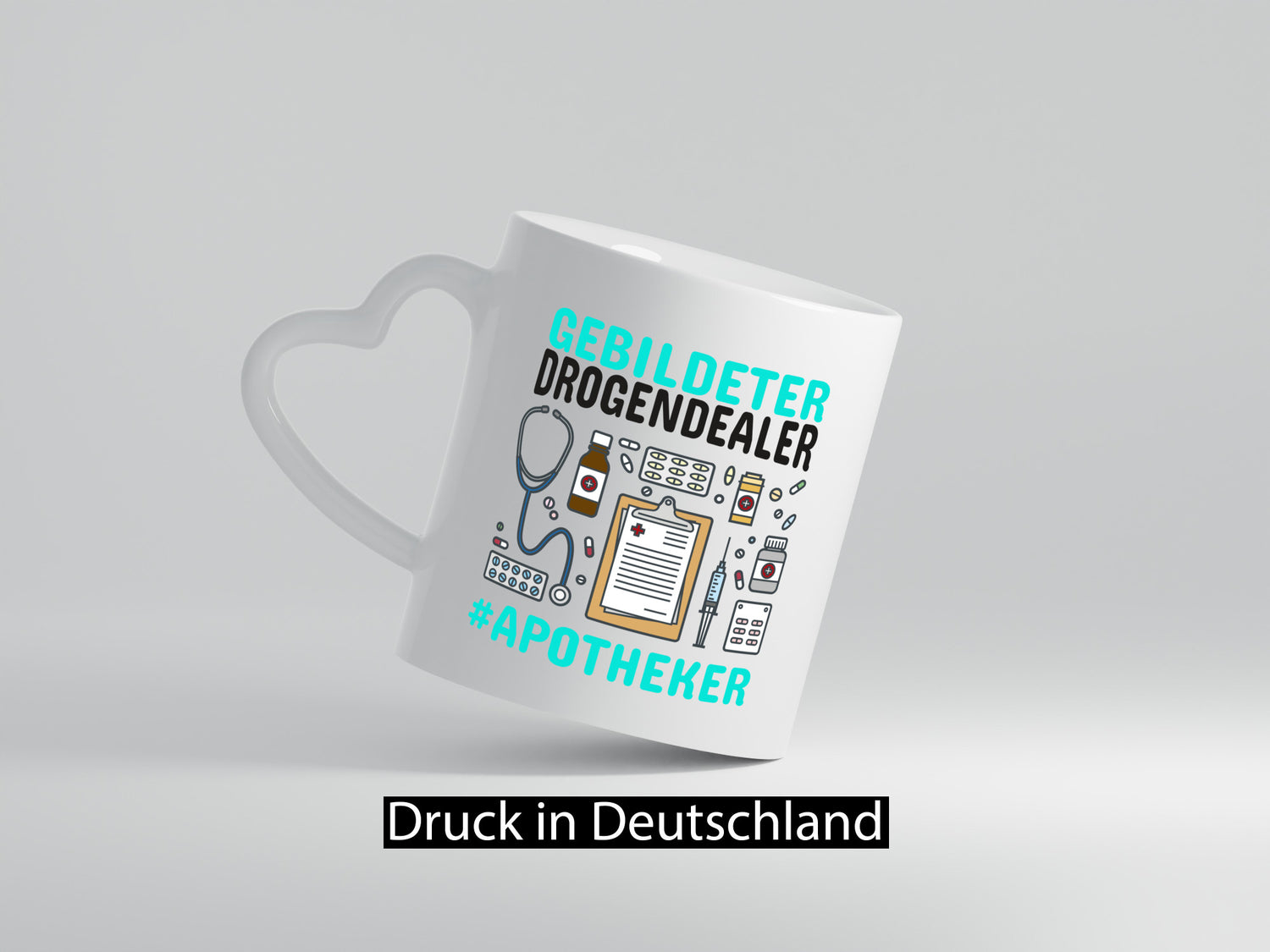 Apotheker Tasse | gebildeter Drogendealer Pharmazie Geschenk Humor Geschenkidee