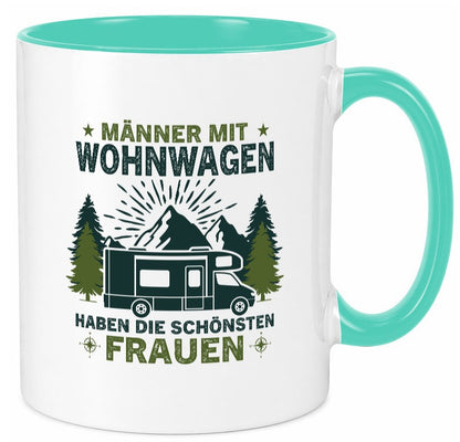 Männer mit Wohnwagen | Schönste Frauen Camping Humor Geschenkidee Tasse