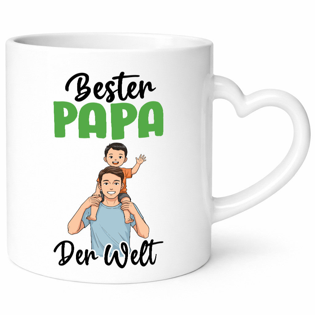 Bester Papa | Vatertag Daddy Familie lustiger Spruch Geschenk Geschenkidee Tasse