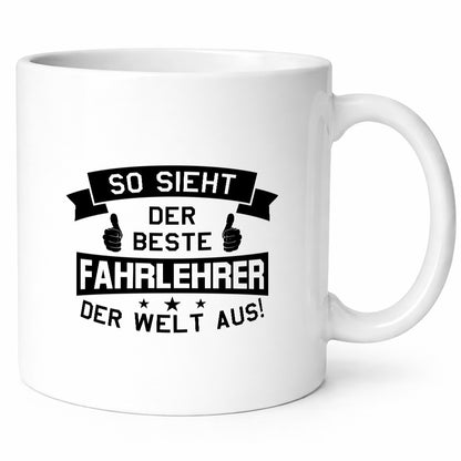 Bester Fahrlehrer der Welt | Sterne | Daumen hoch lustig Humor Geschenkidee