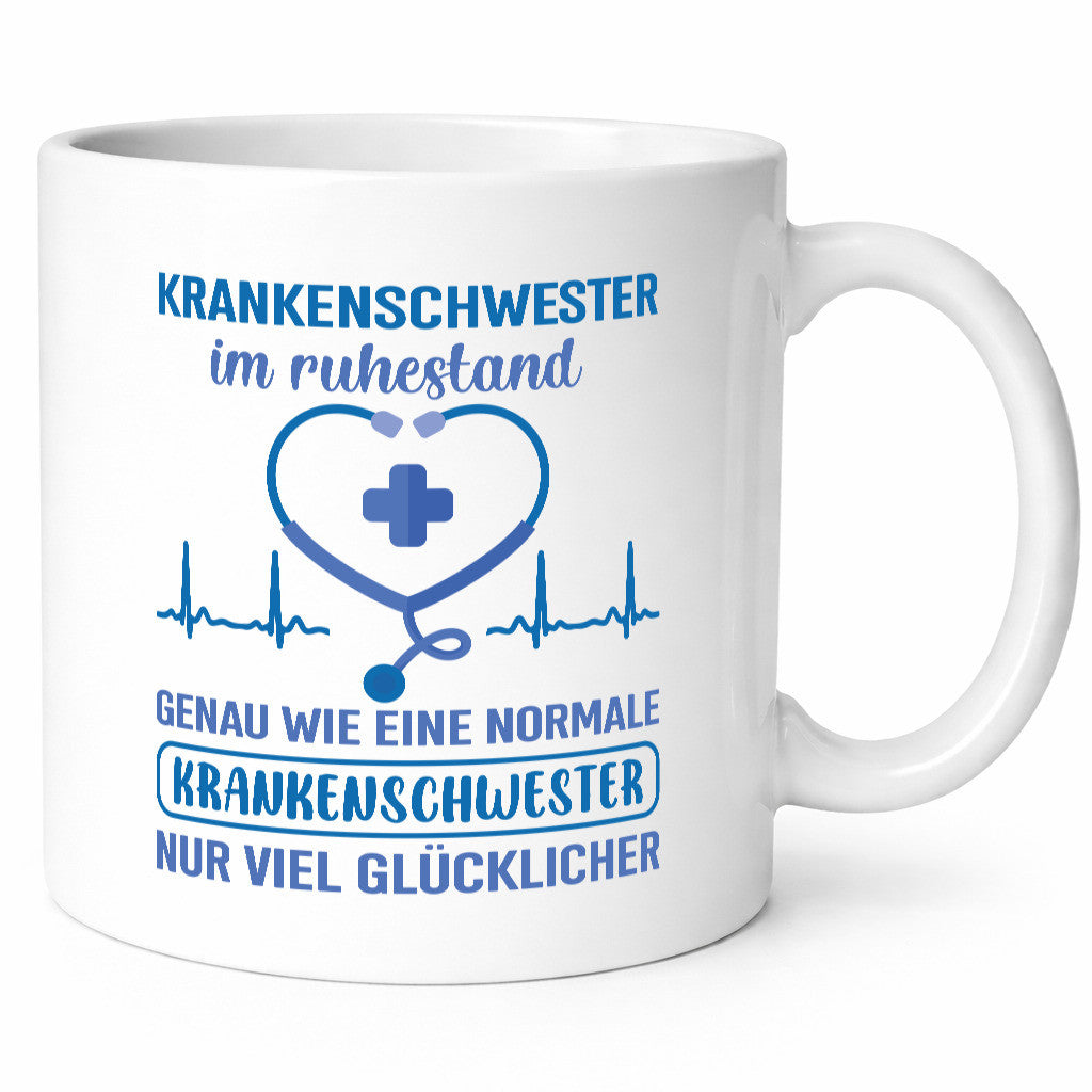 Krankenschwester | Ruhestand coole Humor Jubiläum Geschenkidee Tasse