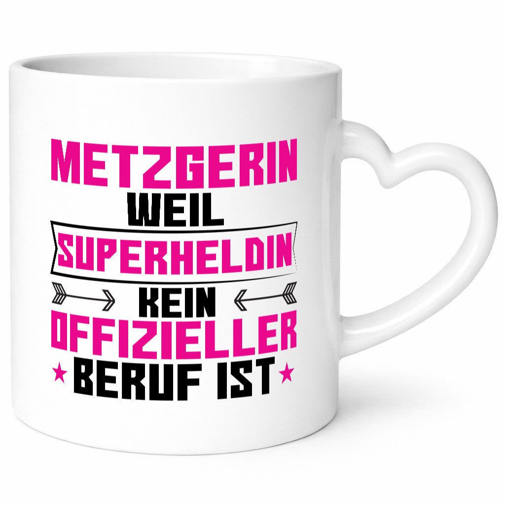 Superheldin Metzgerin | Fleischerin lustiger Spruch Geschenk Humor Geschenkidee