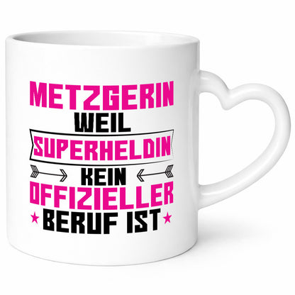 Superheldin Metzgerin | Fleischerin lustiger Spruch Geschenk Humor Geschenkidee