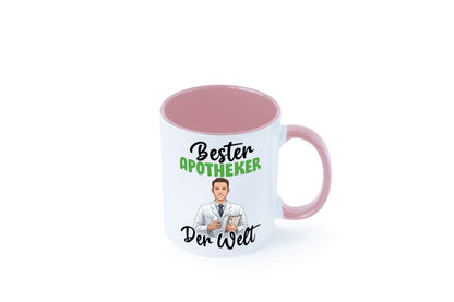 Bester Apotheker | Apotheke Pharmazie v2 Humor Geschenkidee Tasse