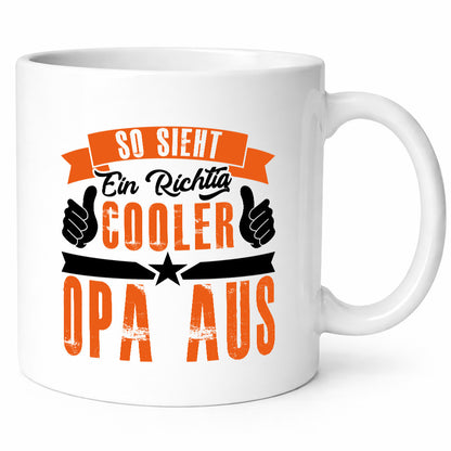 So sieht ein richtig Cooler Opa aus | Großvater v2 lustiger Spruch Geschenk