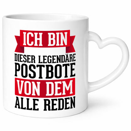 Legendärer Postbote | Paketdienst Zusteller Kurier lustig Humor Geschenkidee