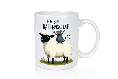 Ich bin Rattenschaf | Wortspiel Schafswolle schäftschen v2 lustiger Spruch