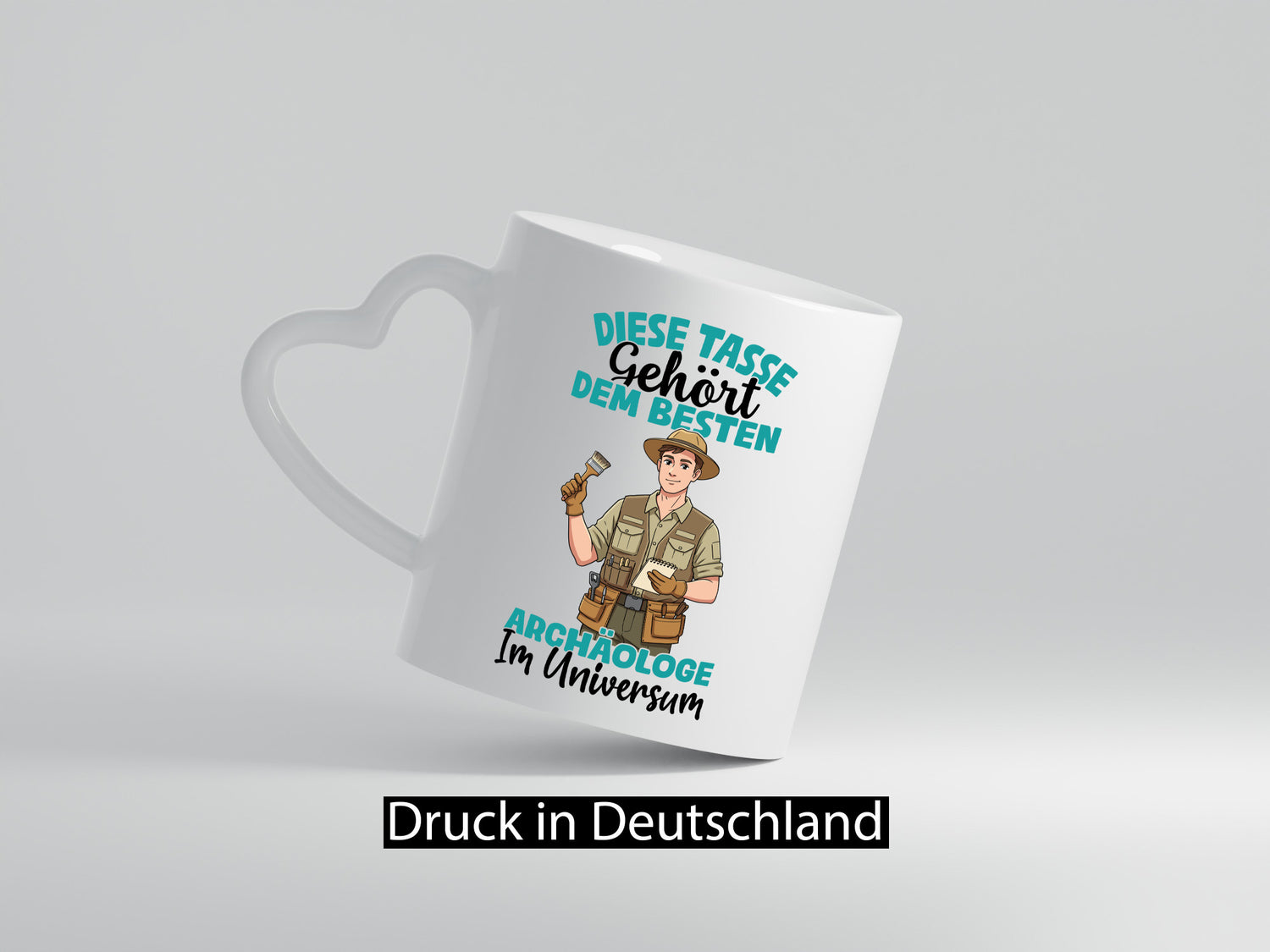 Im Universum: Archäologe | Archäologie Forscher lustig Humor Geschenkidee