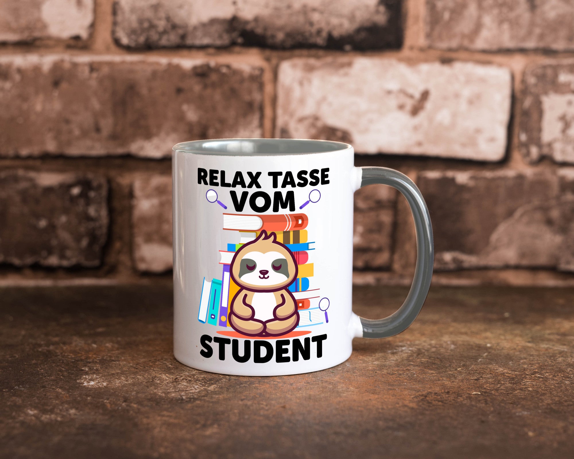 Relax Tasse: Student | Universität Uni Studium lustiger Spruch Geschenk Humor