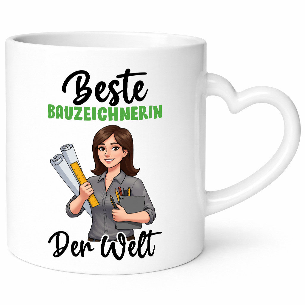 Beste Bauzeichnerin | Zeichnerin v2 lustiger Spruch Geschenk Humor Geschenkidee