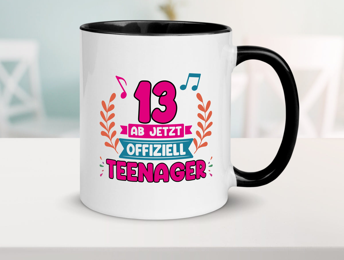 13. Geburtstag | Mädchen Tasse Teenager Spruch vl10 Geschenkidee Humor