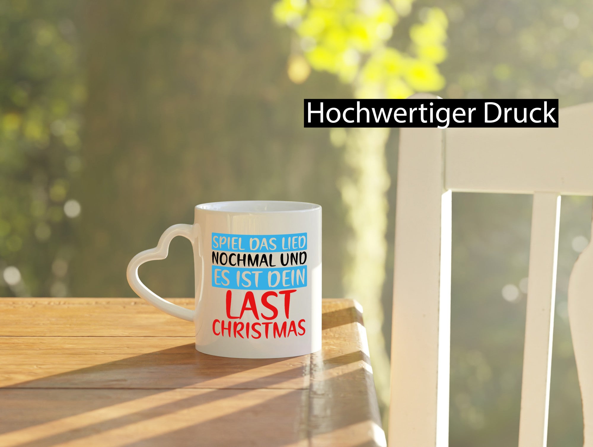 Last Christmas | Weihnachten Weihnachtslied Spruch Geschenkidee Humor Tasse