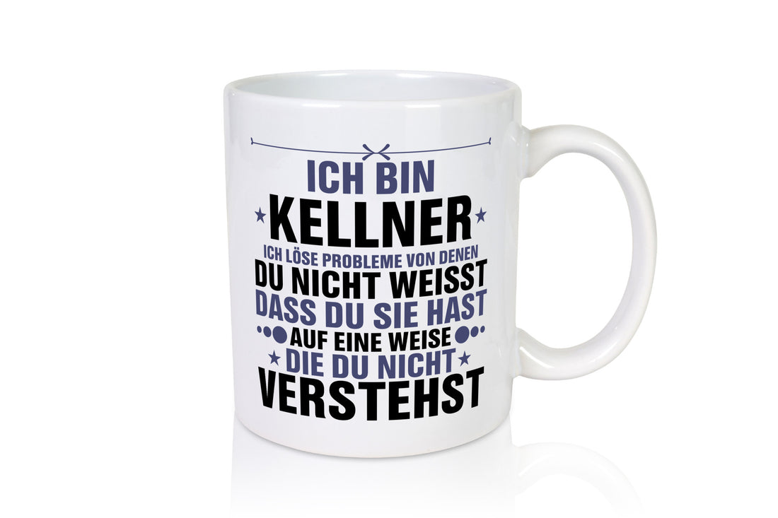 Löse Probleme: Kellner | kellnern Bedienung v2 Geschenk Humor Geschenkidee