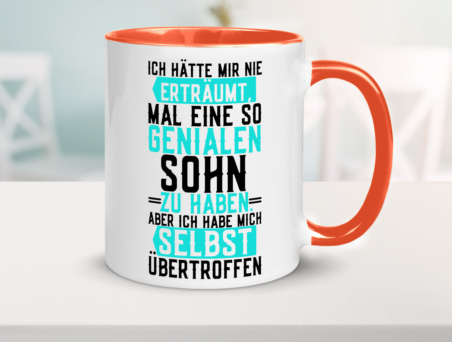 Wundervoller Sohn | Liebe Papa Vatertag Humor Geschenk Familie Geschenkidee