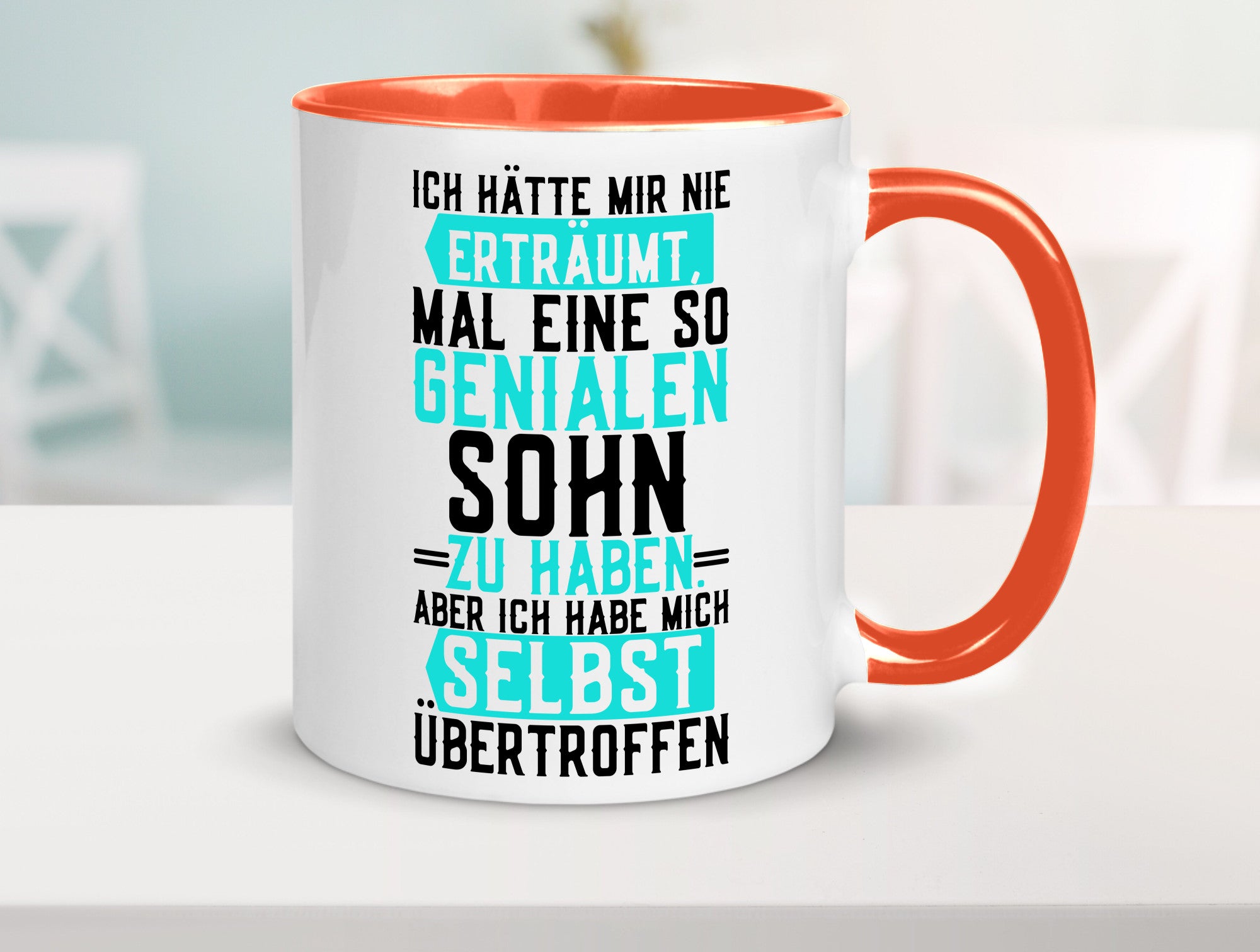 Wundervoller Sohn | Liebe Papa Vatertag Humor Geschenk Familie Geschenkidee