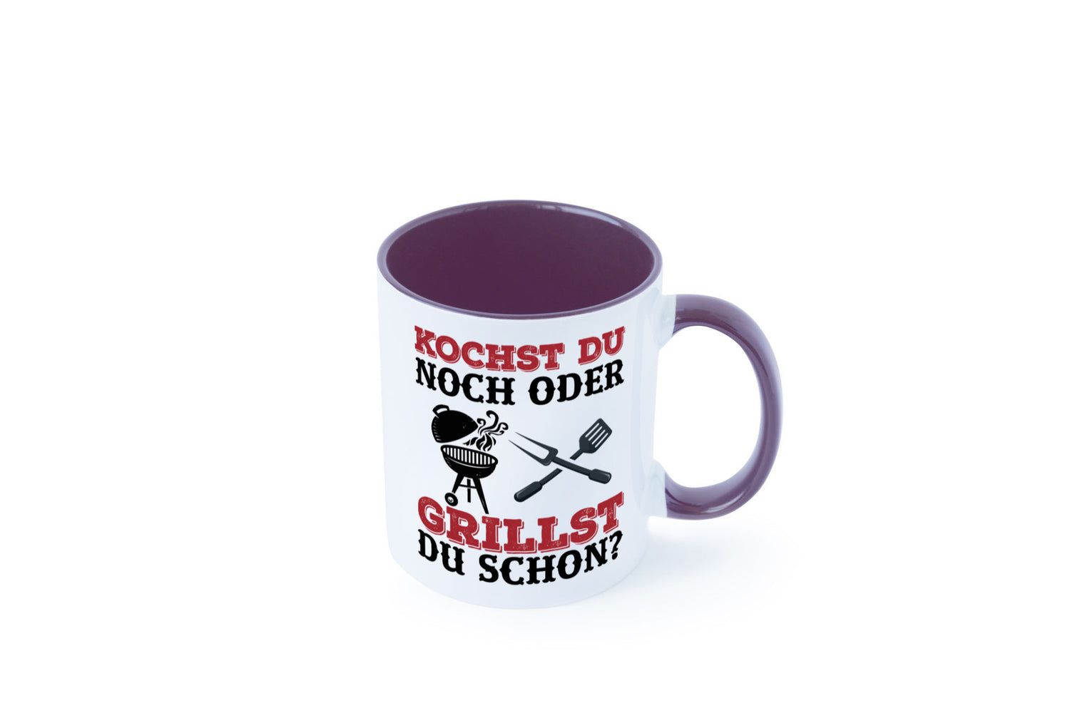 Grillst du schon? | Spruch Tasse Grillen Männer Geschenkidee Humor