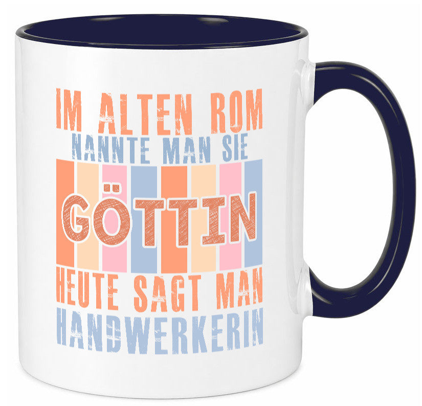 Heute sagt man: Handwerkerin | Handwerkerinnen Geschenk Humor Geschenkidee