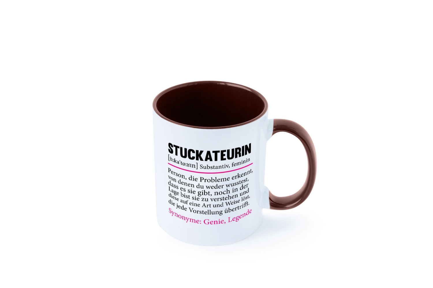 Stuckateurin | Innenausbau Beruf Humor Spruch Arbeit Kollegen Büro Geschenkidee