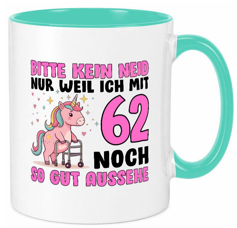 62. Geburtstag | 62 Jahre Mit noch so gut aussehen lustiger Spruch Geschenk