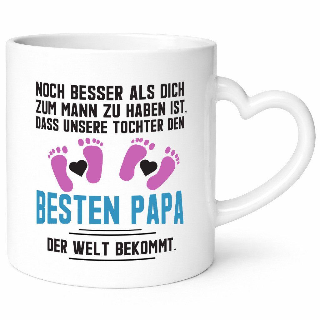 Bester Papa | Vaterschaft Tasse Schwangerschaft lustig Familie Geschenkidee