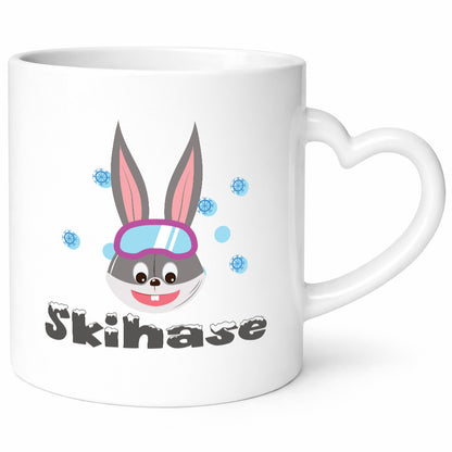 Skihase | Ski Fahren Wintersport Skifahrer Geschenk Humor Geschenkidee lustiger