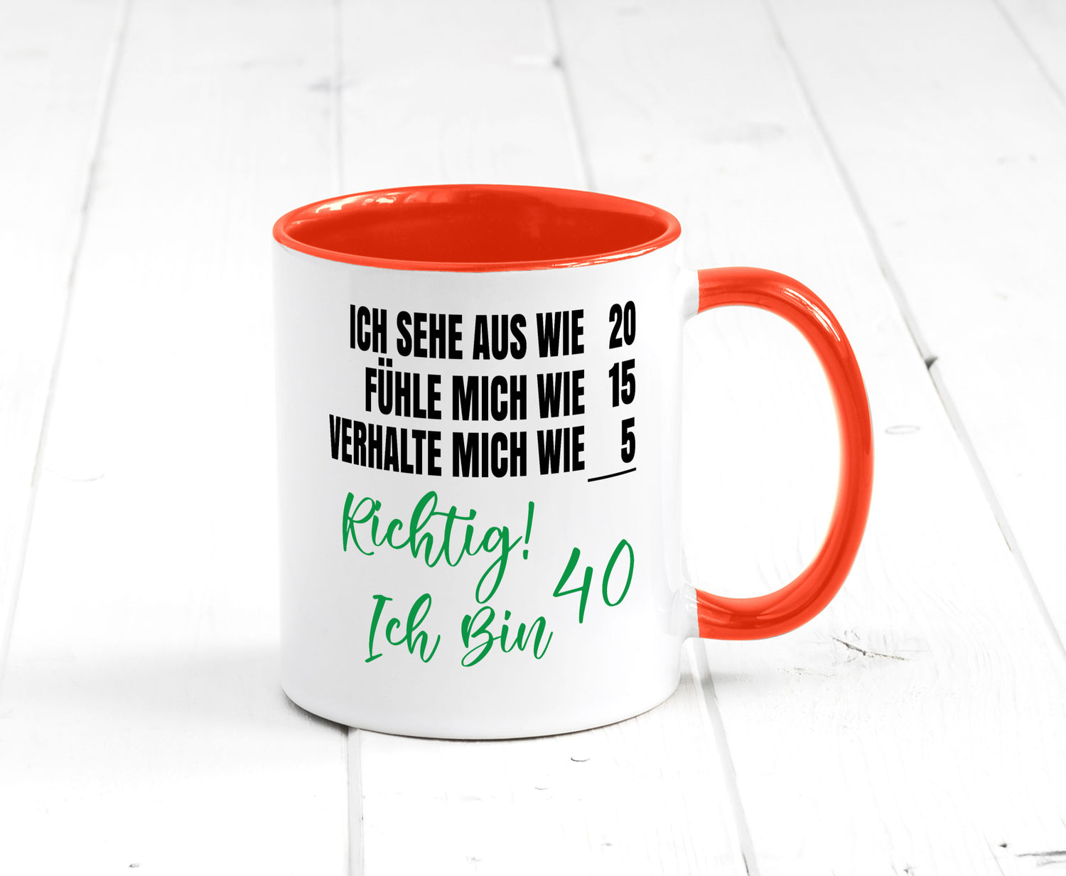 Ich bin Jung | 40 Geburtstag Verhalte mich wie ein Kind Geschenk Geschenkidee