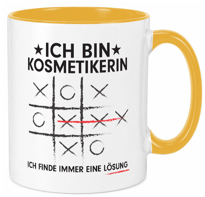 Löse Probleme: Kosmetikerin | Kosmetik Stylistin Geschenk Humor Geschenkidee