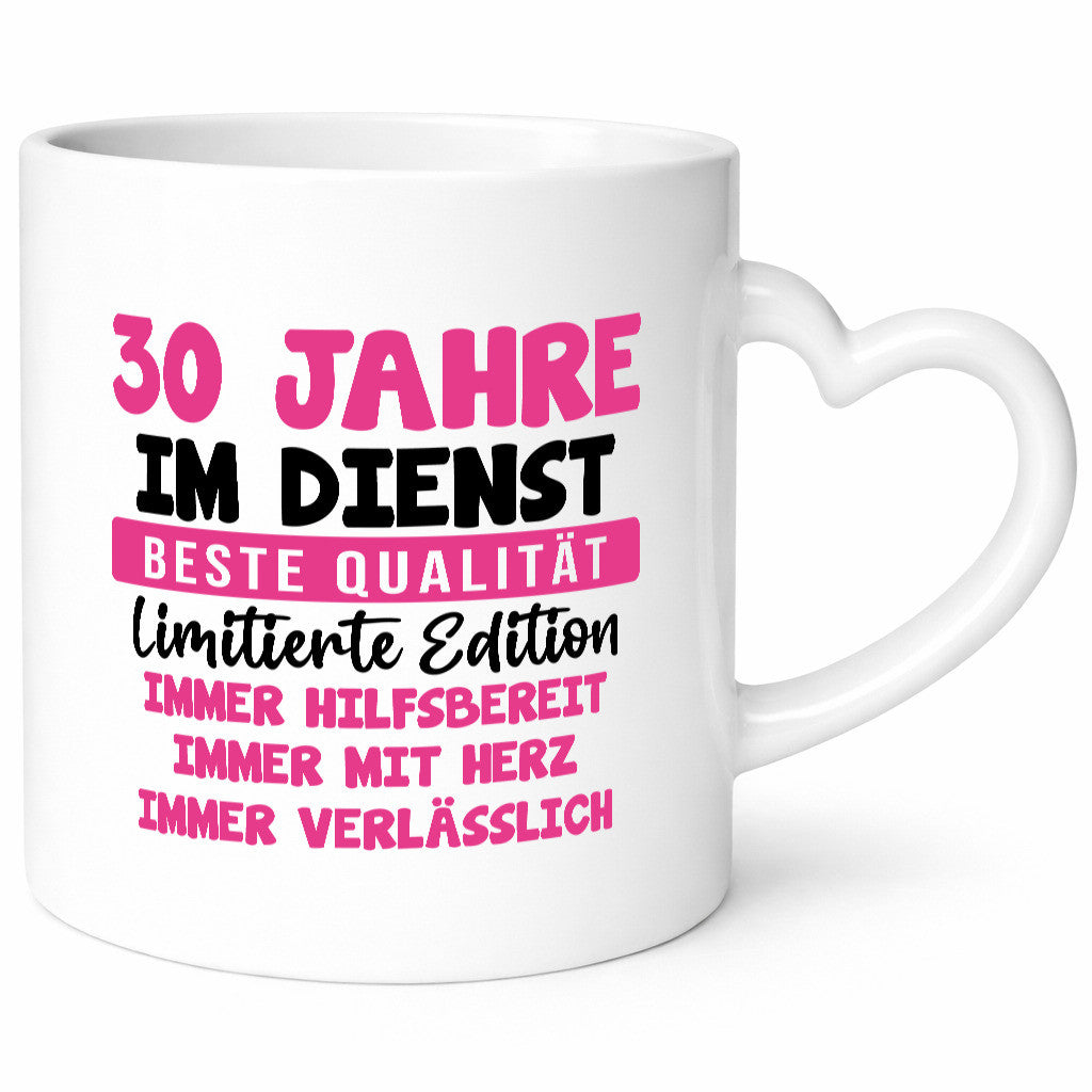 30 Jahre im Dienst | Jubiläum Arbeit v10 Geschenk Kollegen Büro lustiger Spruch