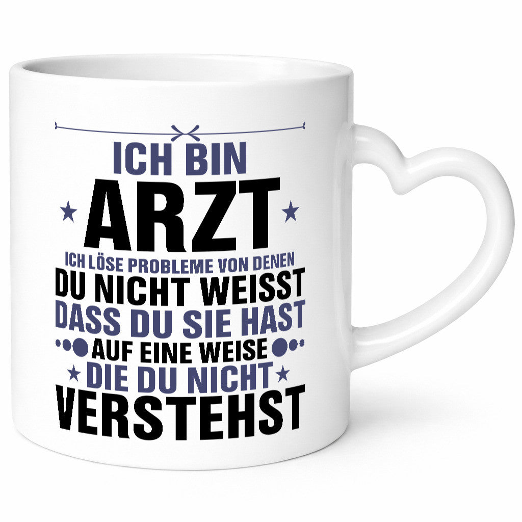 Löse Probleme: Arzt | Medizin Doktor Facharzt lustig Humor Geschenkidee