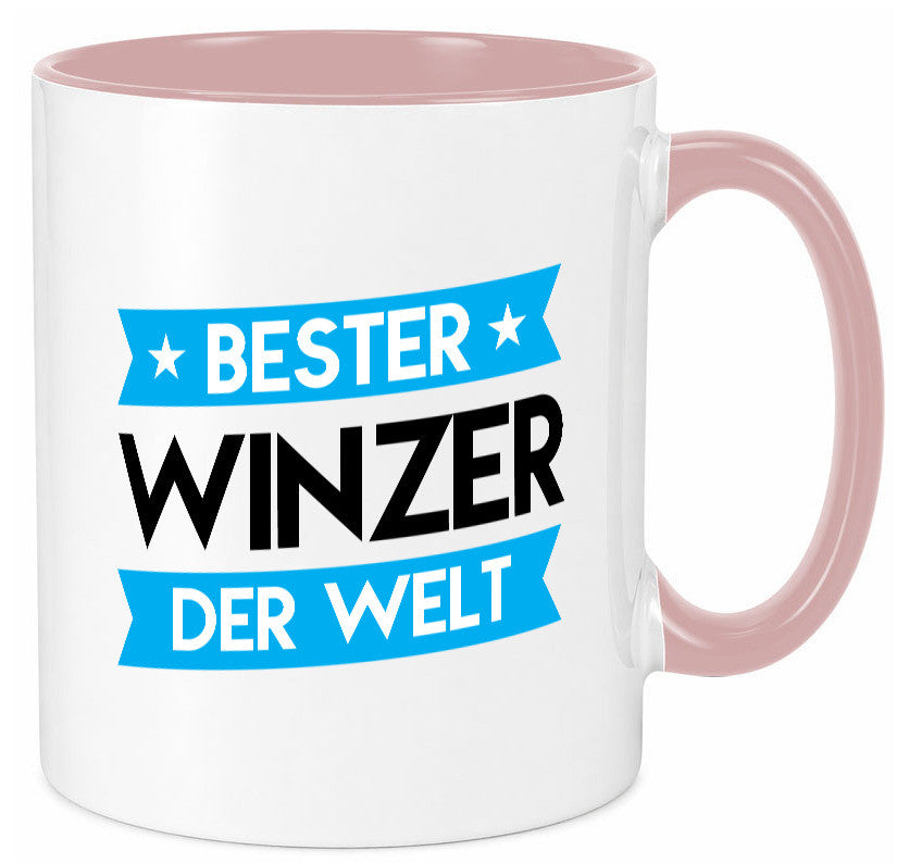 Bester Winzer | Weinbauer Wein Geschenk Humor Geschenkidee lustiger Spruch Tasse