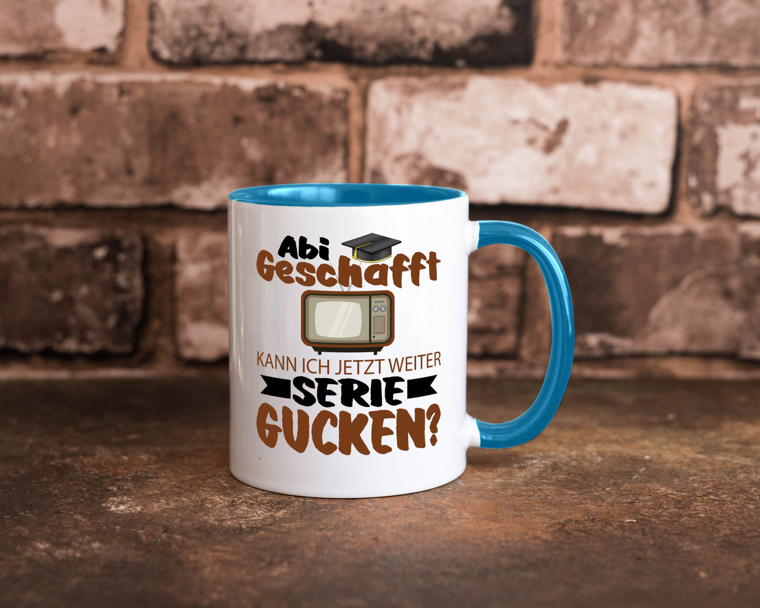 Abi Geschaft | Serie Gucken Bachlor Abitur Geschenk Humor Geschenkidee lustiger