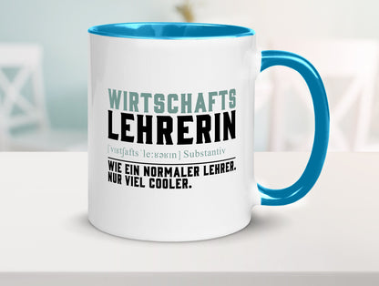 Wirtschaftslehrerin | Unterricht Lieblingslehrerin lustig Humor Geschenkidee